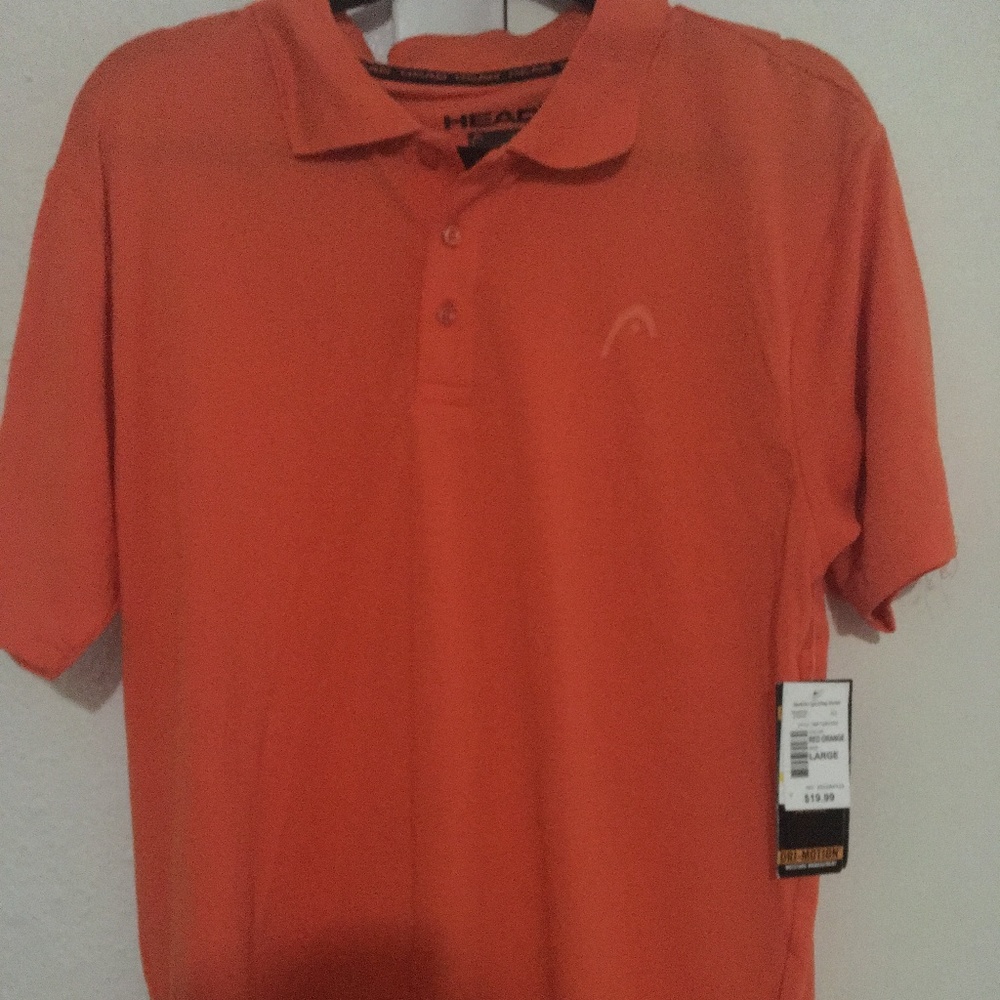 BRAND ORANGE SHIRT POLO
